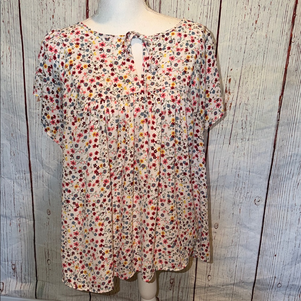 GAP Multicolor Floral Women's Blouse